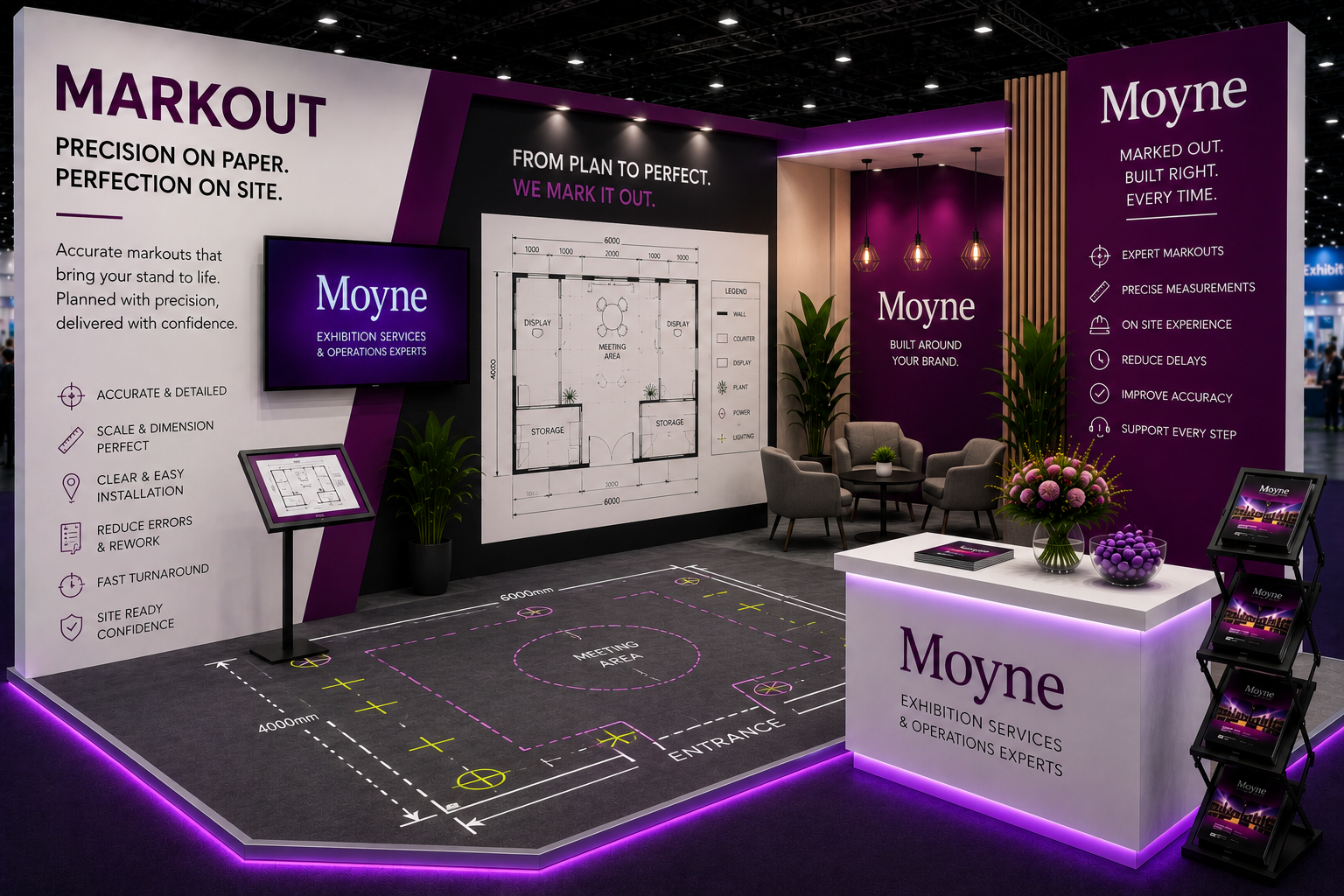 Exhibition Markout Services Exhibition Markout Services