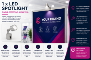 1 × LED Spotlight