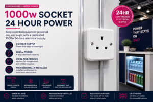 1000w Socket – 24 Hour Power