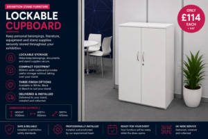 Lockable Cupboard