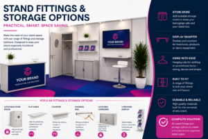 Stand Fittings & Storage Options